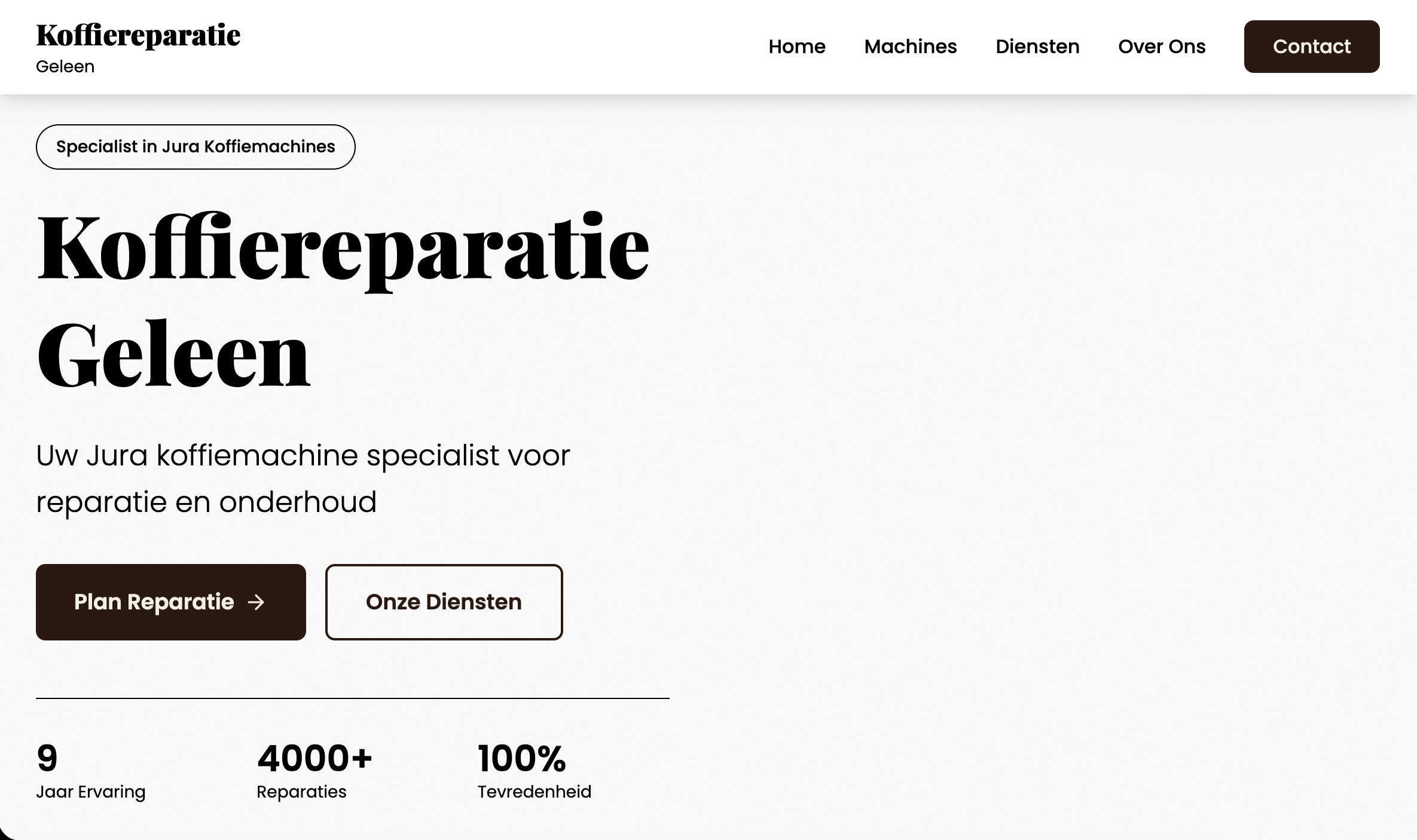 Koffiereparatie preview